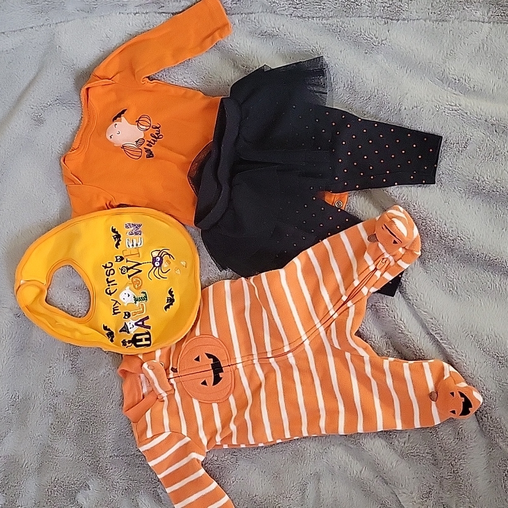 Halloween kiddos clothing